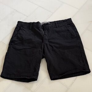 Joe's Jeans Black Flat Front Men's Shorts